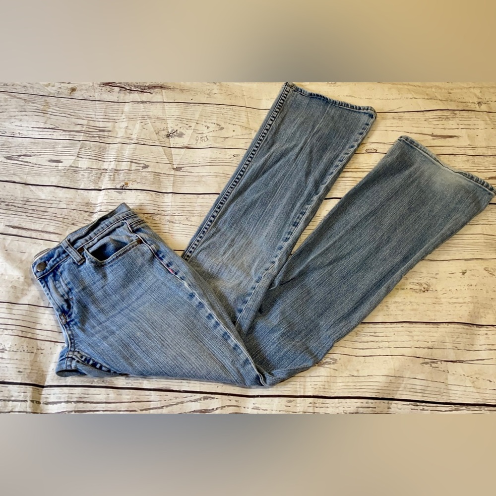 VS pink flare jeans Sz 6R